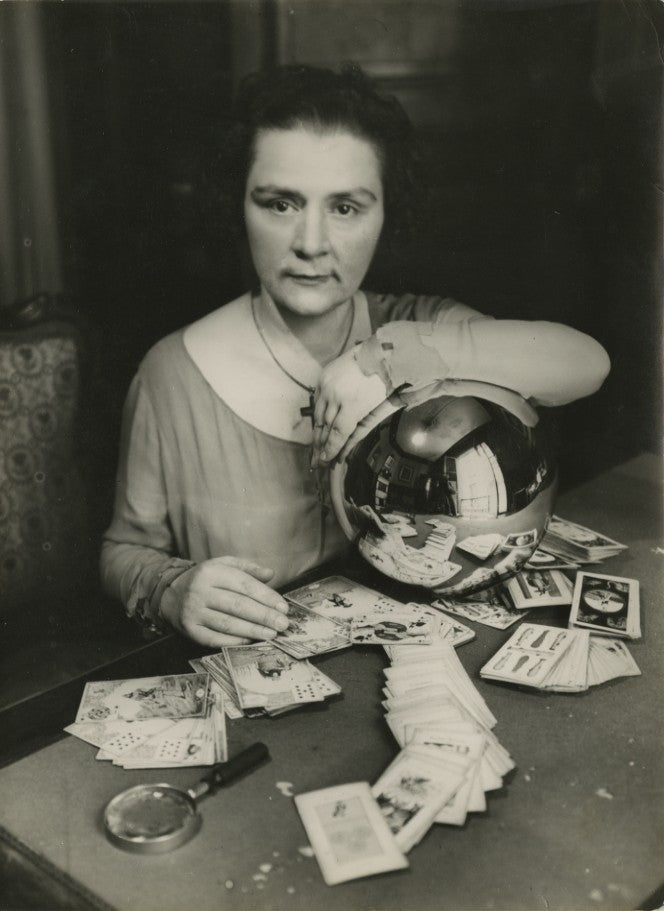 Kertesz, Mademoiselle L (fortune teller), 1929