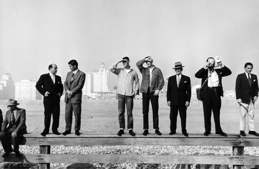 Frank, Photographers, Long Beach, 1955-56