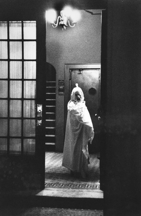 Newman, Untitled (ghost in entryway, Halloween), 1955