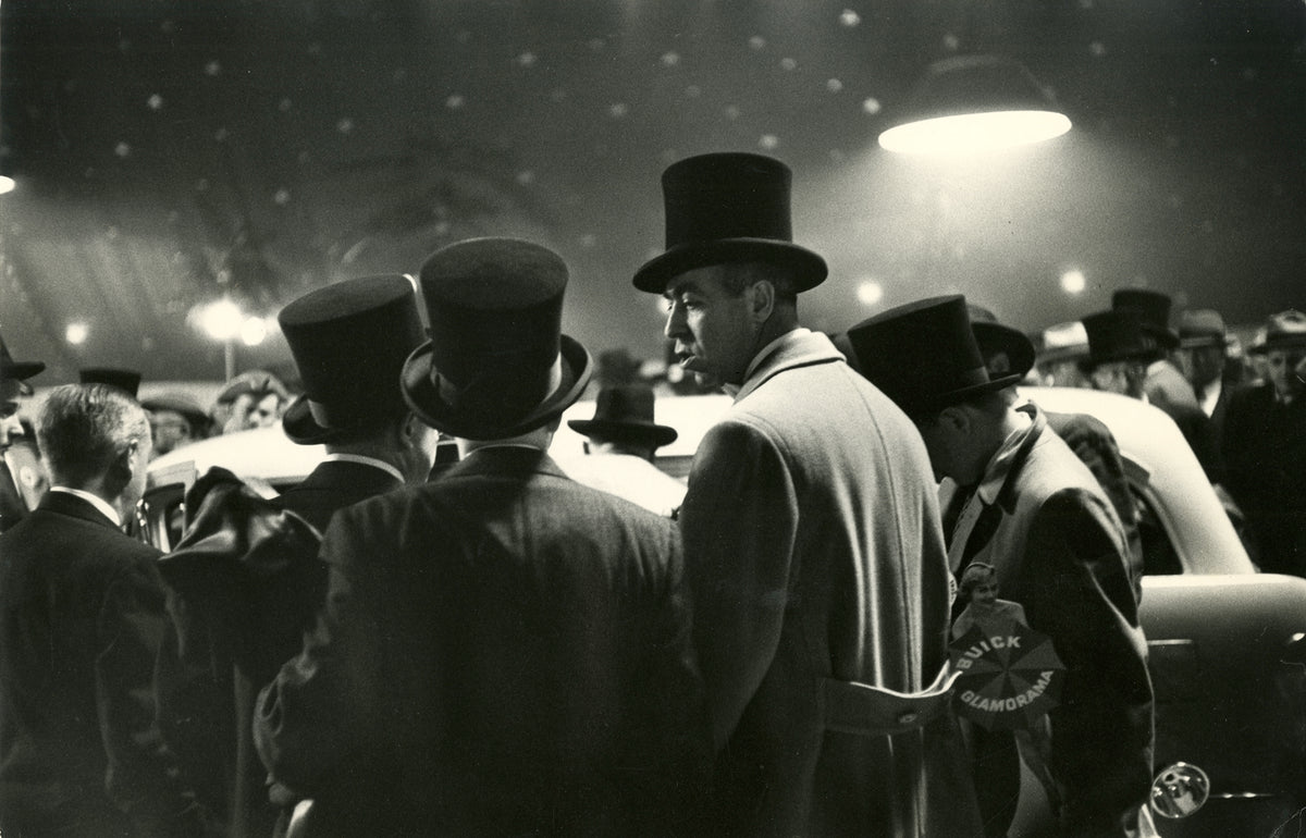 Weiner, Untitled (Top Hats at a Car Show), c.1950s