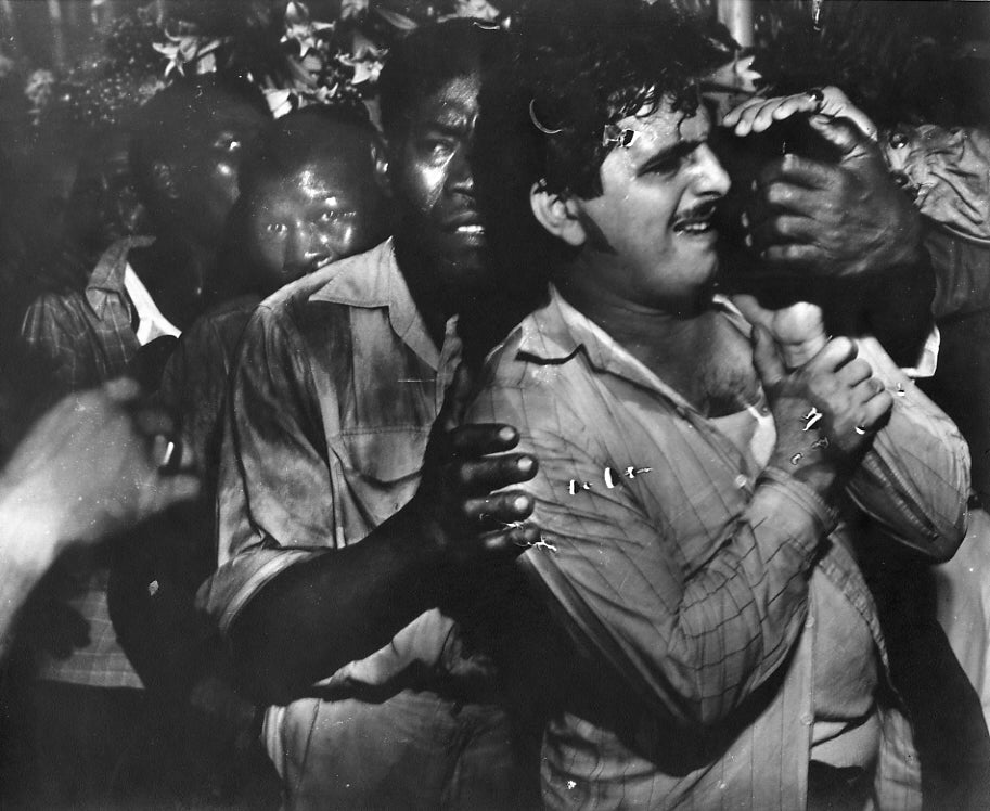 Grossman, Black Christ, San Gennaro Festival, NY, c.1948