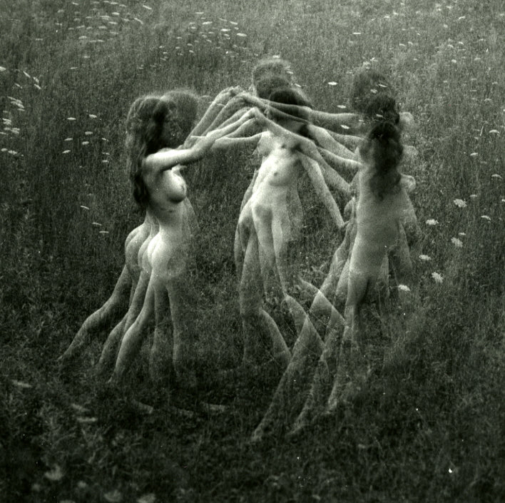 Swedlund, Untitled (dancing female nudes), c. 1966