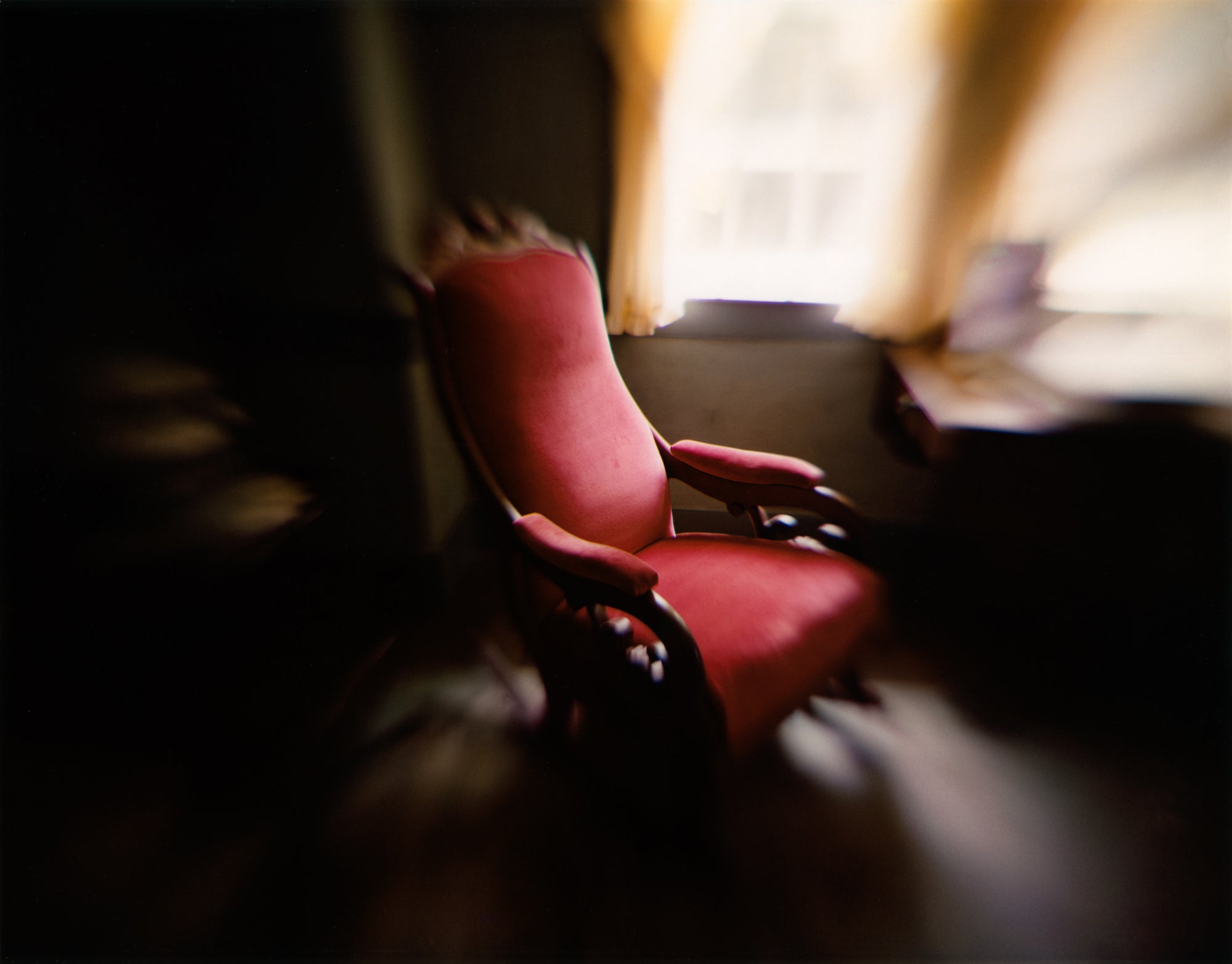 Swedlund, Nan's Farm, Red Chair, 1978