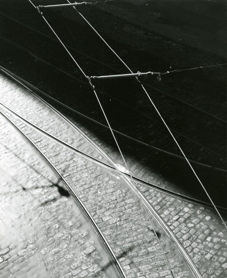 Berko, Tram Lines, New York, Oct. 1949