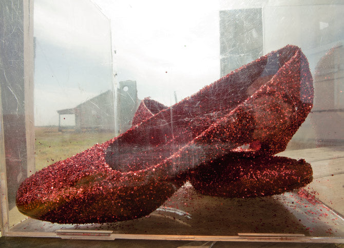 Richards, Dorothy's Ruby Slippers, Lehi, Arkansas, 2010