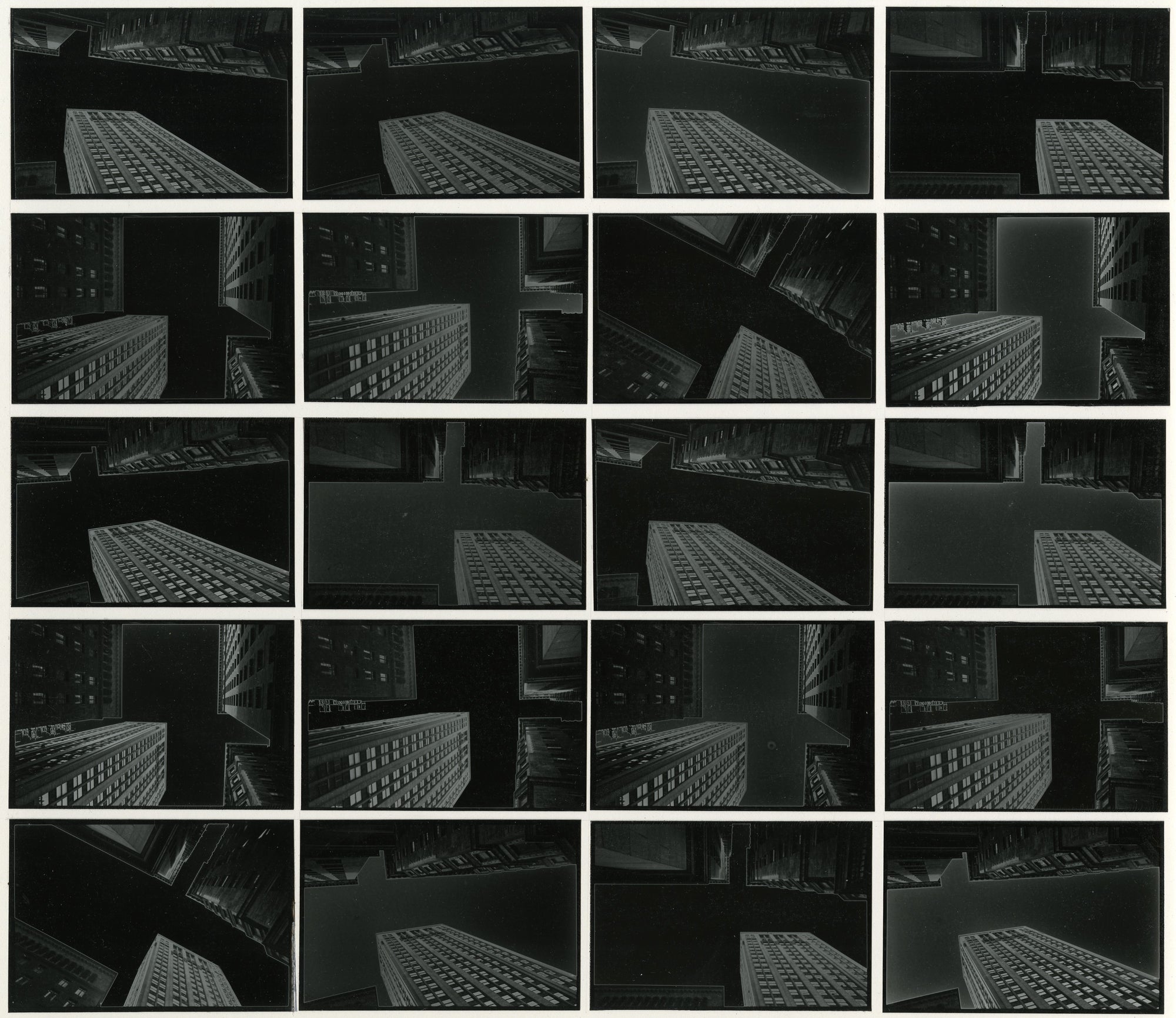 Blondeau, Untitled (buildings), 1967
