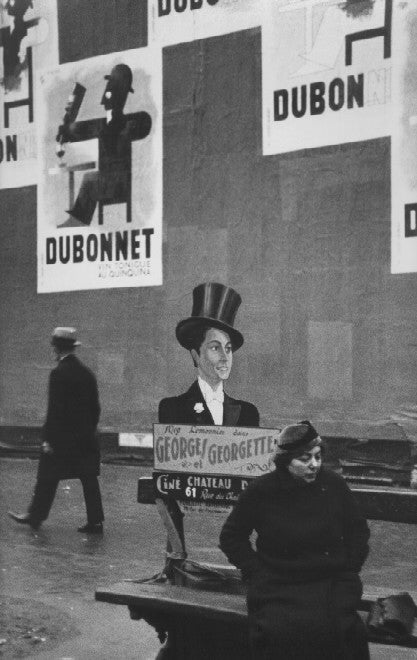 Kertesz, Dubonnet, Paris, 1934