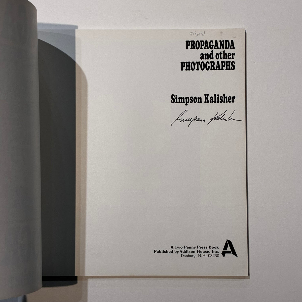 Kalisher, Propaganda and Other Photographs