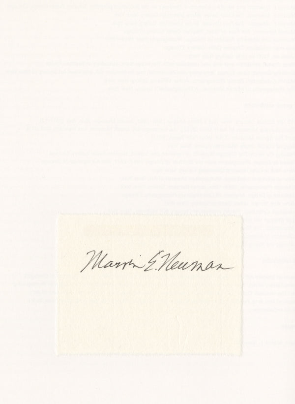 Newman, Early Black & White