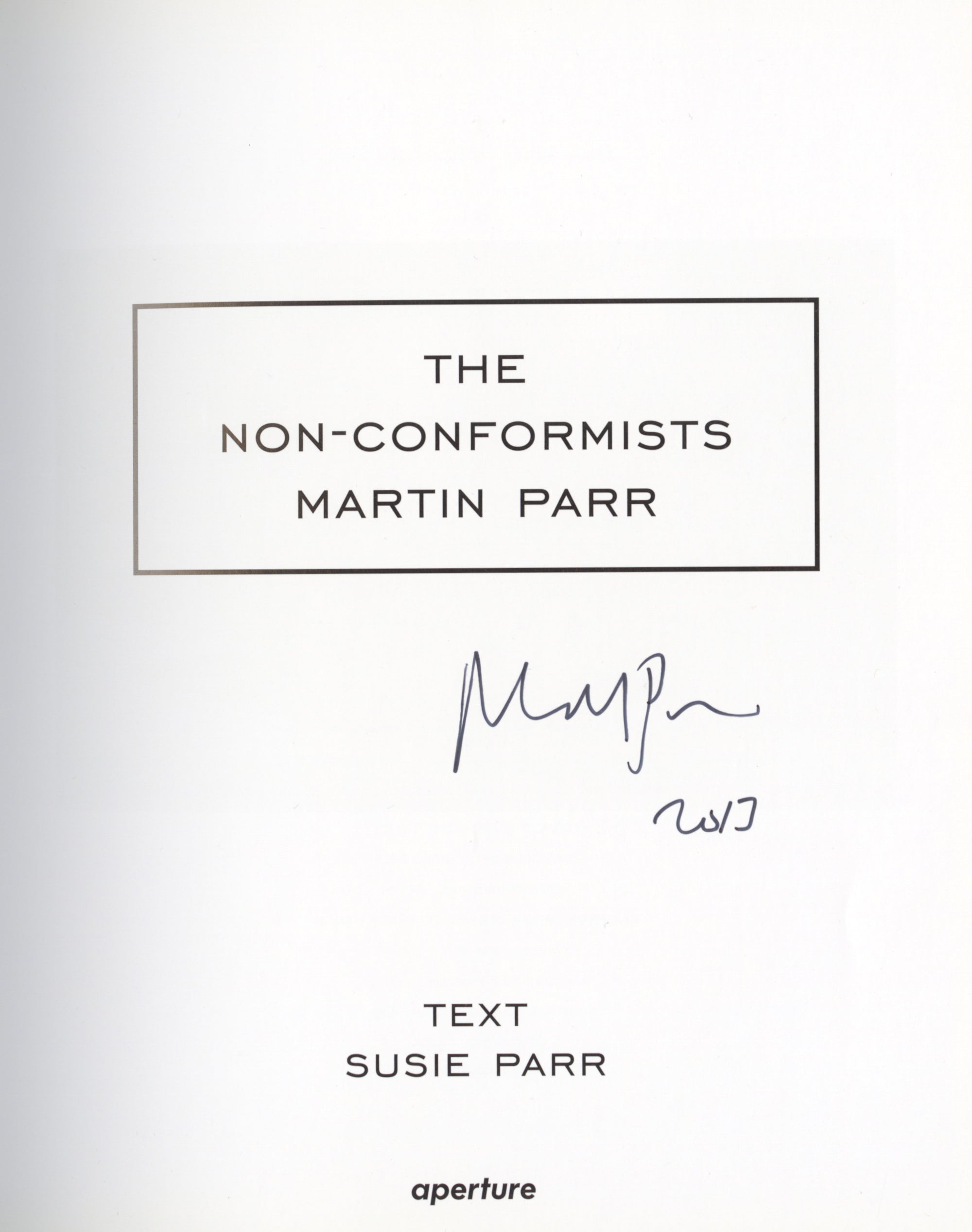 Parr, The Non-Conformists
